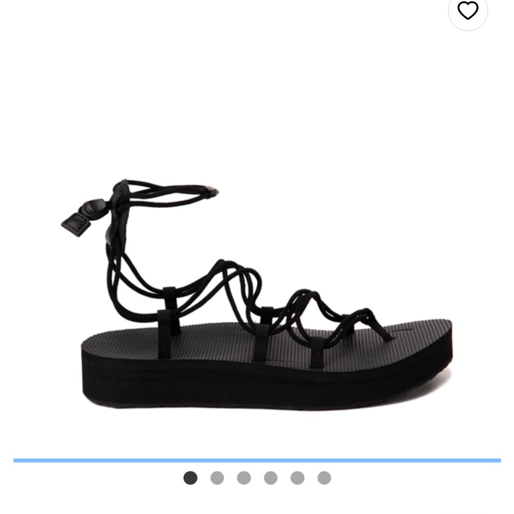 Womens Teva Midform Infinity Sandal - Black